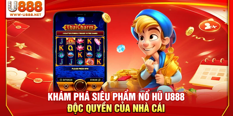 Nổ Hũ U888 Khám Phá Kho Game Đẳng Cấp Thưởng Siêu Khủng 2 Khám phá siêu phẩm nổ hũ U888 độc quyền của nhà cái