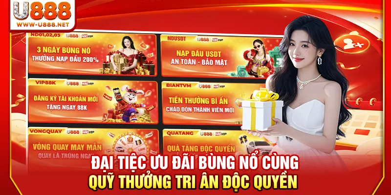 U888 ABCVIP - Siêu Liên Minh 2026 Và 3 Cú Hích Tỷ Đô 3 Đại tiệc ưu đãi bùng nổ cùng quỹ thưởng tri ân độc quyền